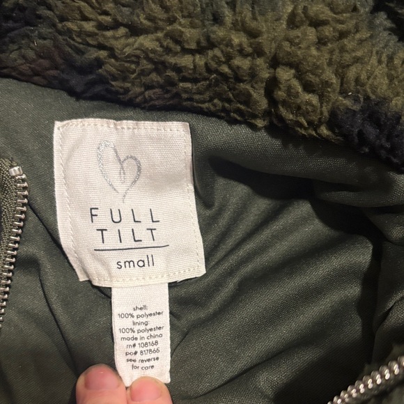 Camouflage Fleece Jacket - Picture 2 of 2